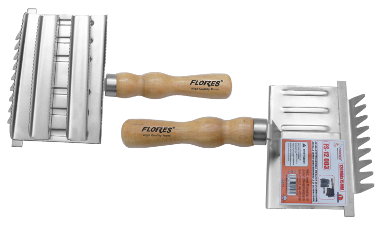 Tesala pentru animale cu maner de (120MMx75MM)