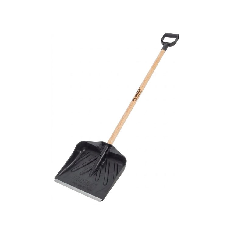 Lopata pentru zapada din plastic cu aluminiu (440MMx400MM)