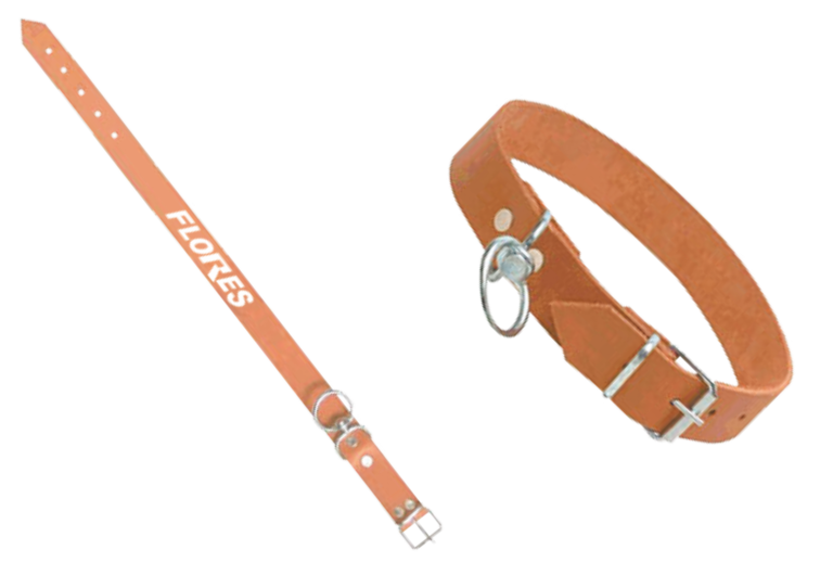 Curea caine din piele Nr.293 (3.5CMx70CM)