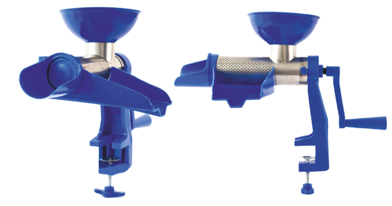 Storcator din plastic cu inox pentru rosii