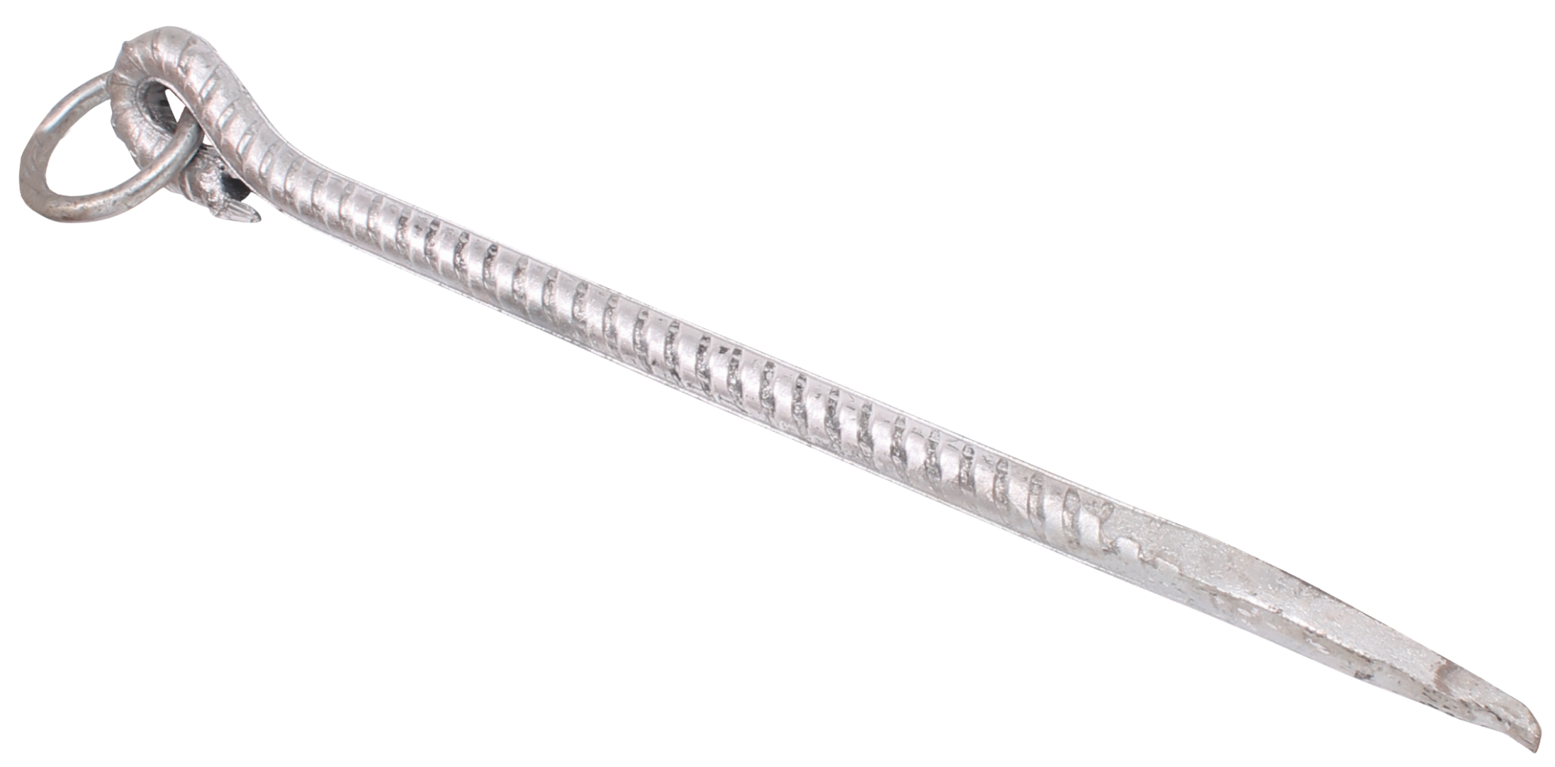 Tarus din metal cu inel pentru animale (12MMx 35CM)