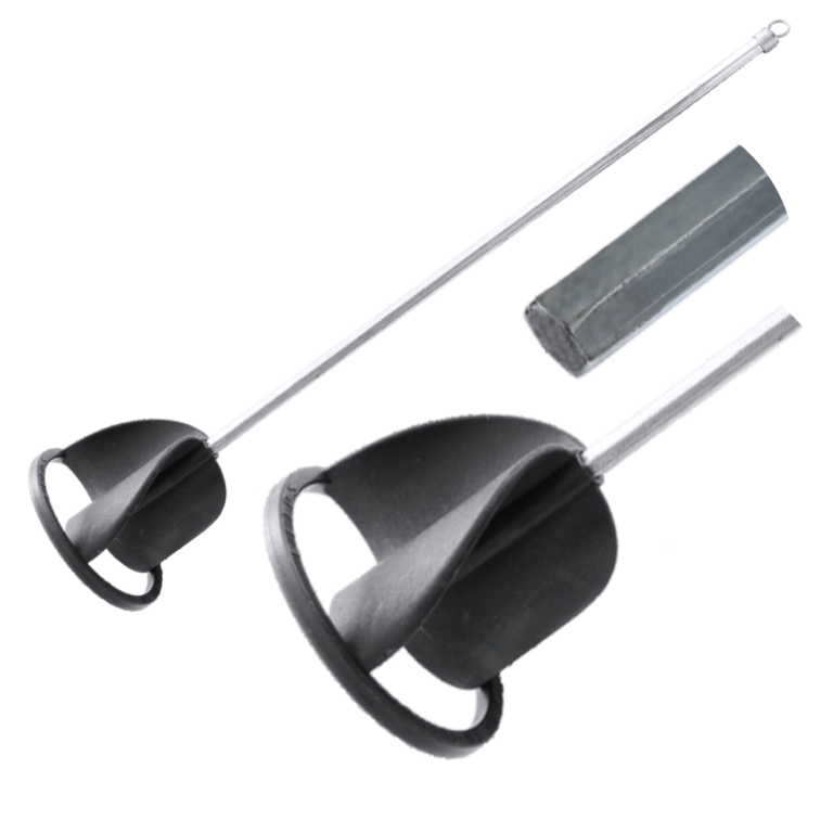 Amestecator Eltos pt. vopsea cu cap din plastic (80MM)