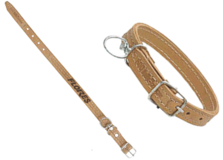 Curea caine din piele dubla Nr.600 (3CMx60CM)