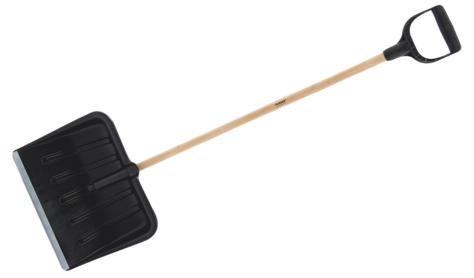 Lopata pentru zapada din plastic cu tabla (380MMx300MM)