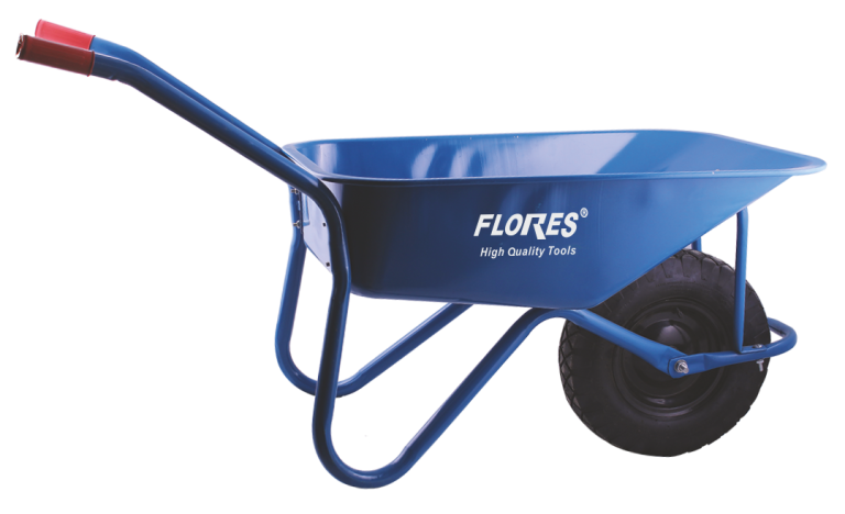 Roaba metalica albastra cu camera (100L)