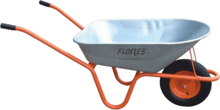 Roaba metalica galvanizata cu camera (85L)
