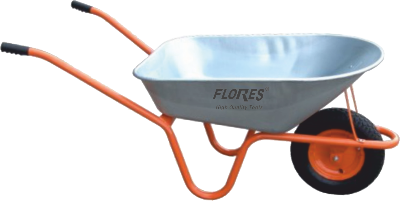Roaba metalica galvanizata cu camera (85L)