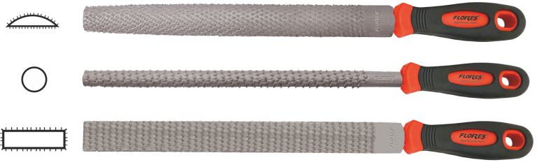 Set raspel (8"-3buc./set)