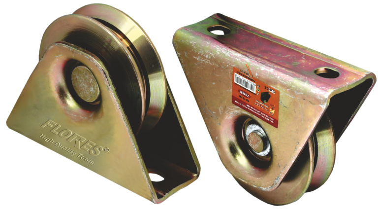 Rola metalica capsulata cu suport (50MM)