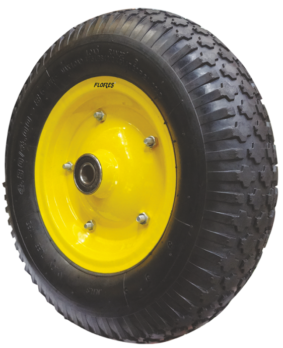 Roata pentru roaba cu camera si butuc (350MMx8MM)