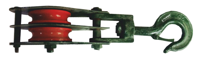 Scripete cu 2 role si carlig (2T)