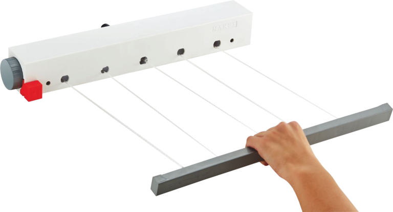 Suport din plastic extensibil pentru rufe Y-016 (5randuriX4M)