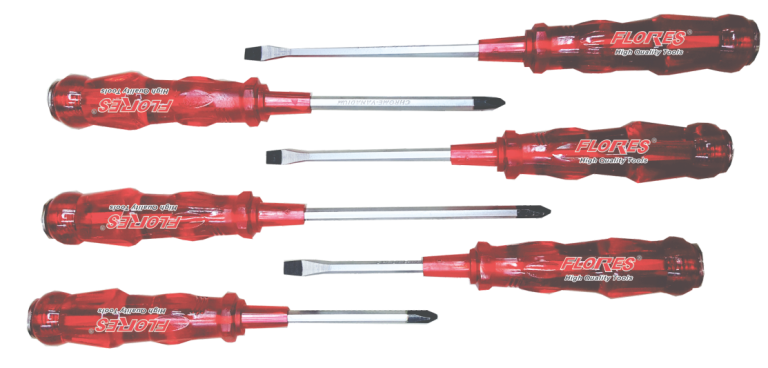 Set surubelnite mecanice FL-12 CR-VN (6buc./set)