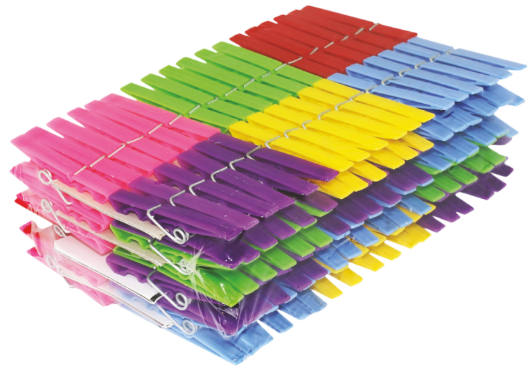 Clesti din plastic pentru rufe (144 buc./pg)