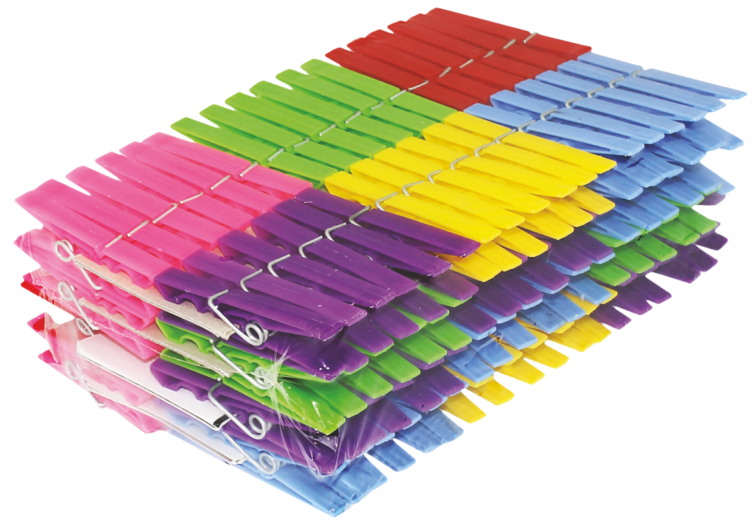 Clesti din plastic pentru rufe (144 buc./pg)