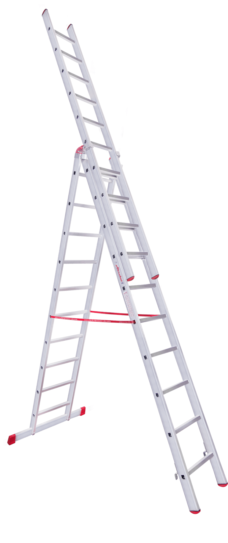 Scara metalica din (3 tronsoane x 3 M = 9M+1M = 10M)