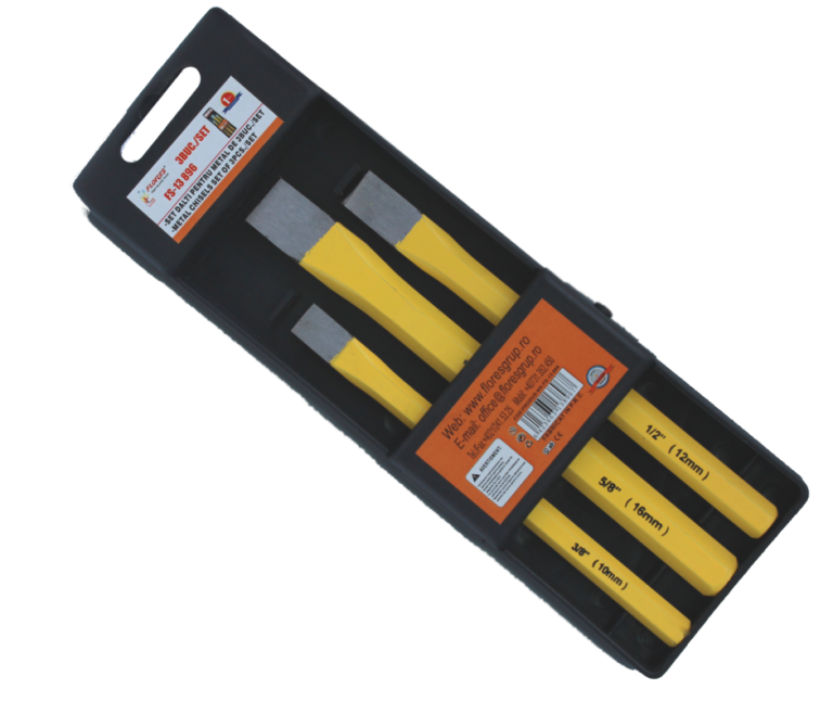 Set dalti pentru metal (3buc./set)