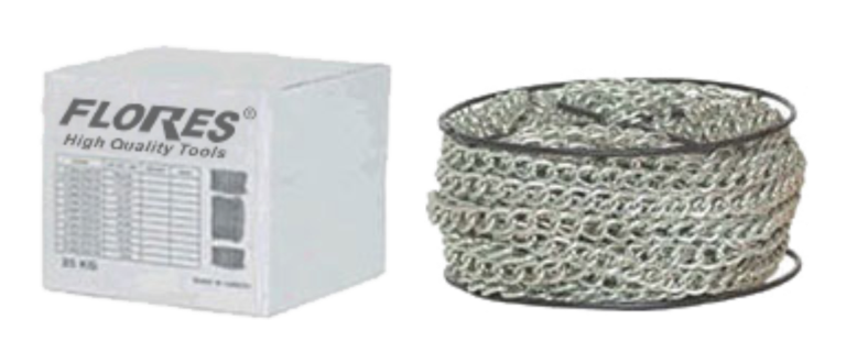 Lant zincat pe rola 25kg./rola (12MMX0.82M)