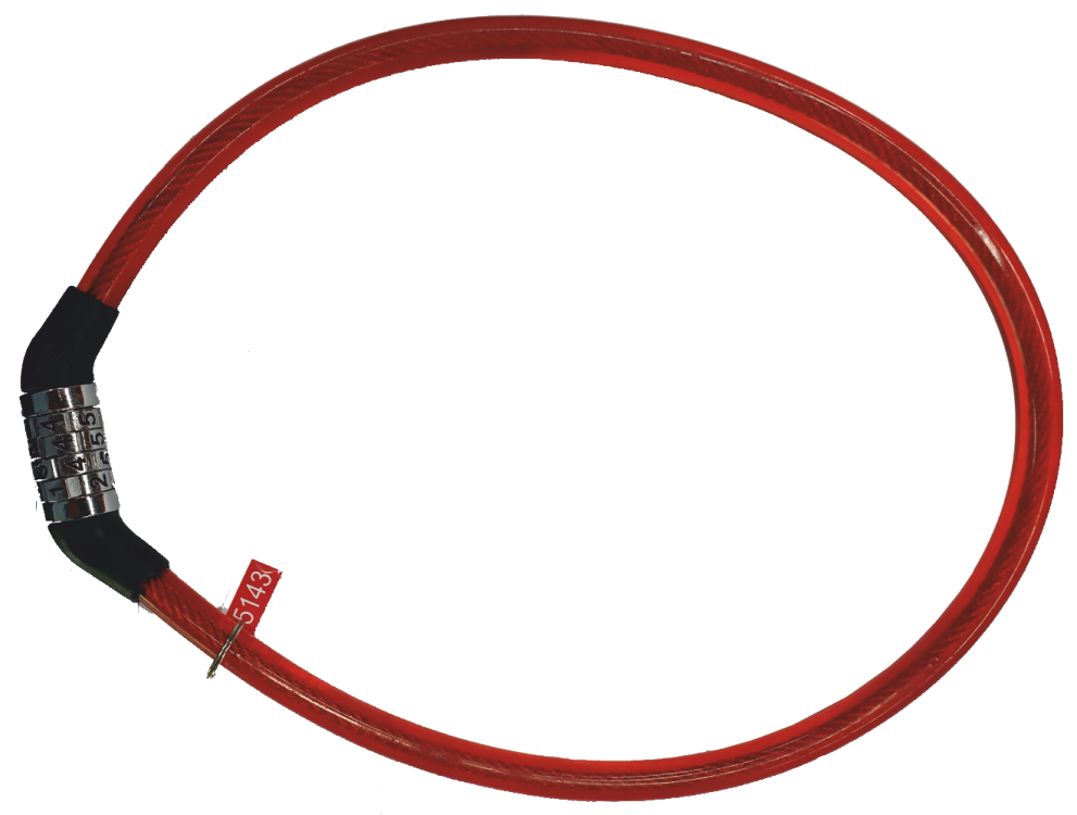 Sufa pentru biciclete cu cifru (12MMx65MM)