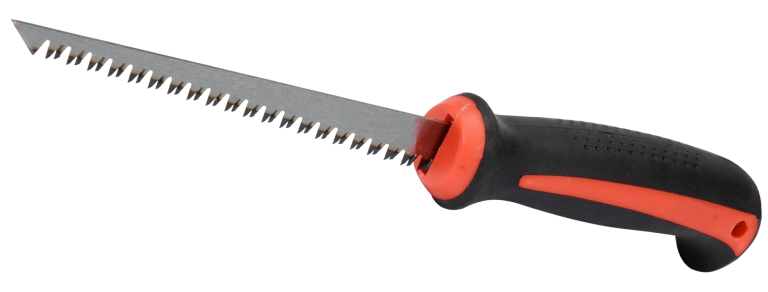 Ferastrau drept pentru rigips cu maner din cauciuc (160MM)