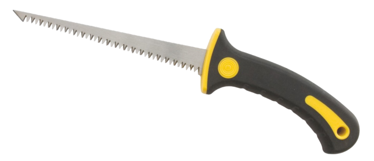 Ferastrau inclinat pentru rigips cu maner din cauciuc (150MM)