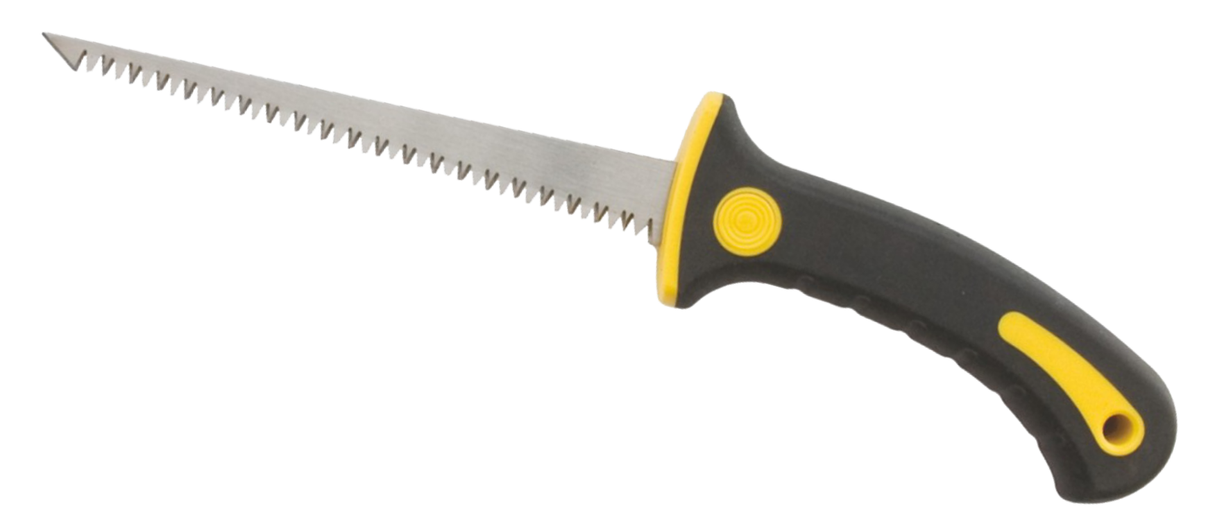Ferastrau inclinat pentru rigips cu maner din cauciuc (150MM)