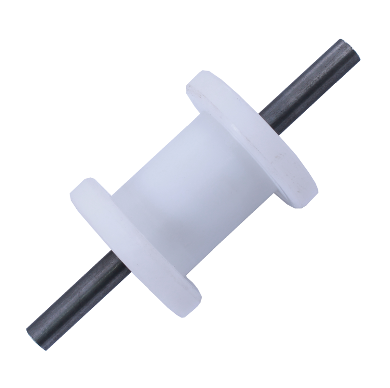Rola pentru poarta din plastic cu ax (50MM)