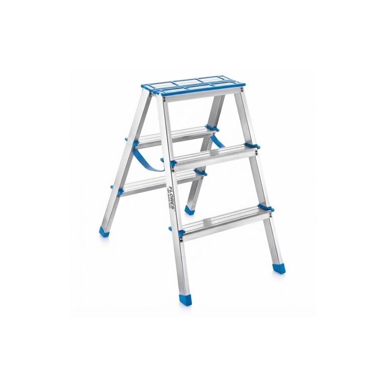 Scara dubla din aluminiu (3trepte+3trepte)-65 CM