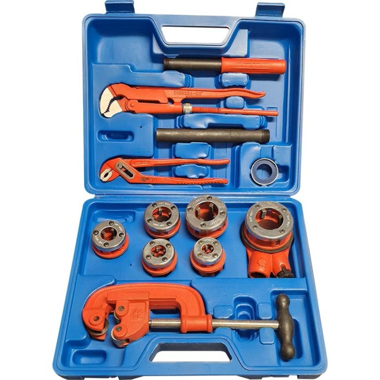 Trusa filiere pentru teava (1/2-2"-6 capete filiere/set-10buc./cutie)