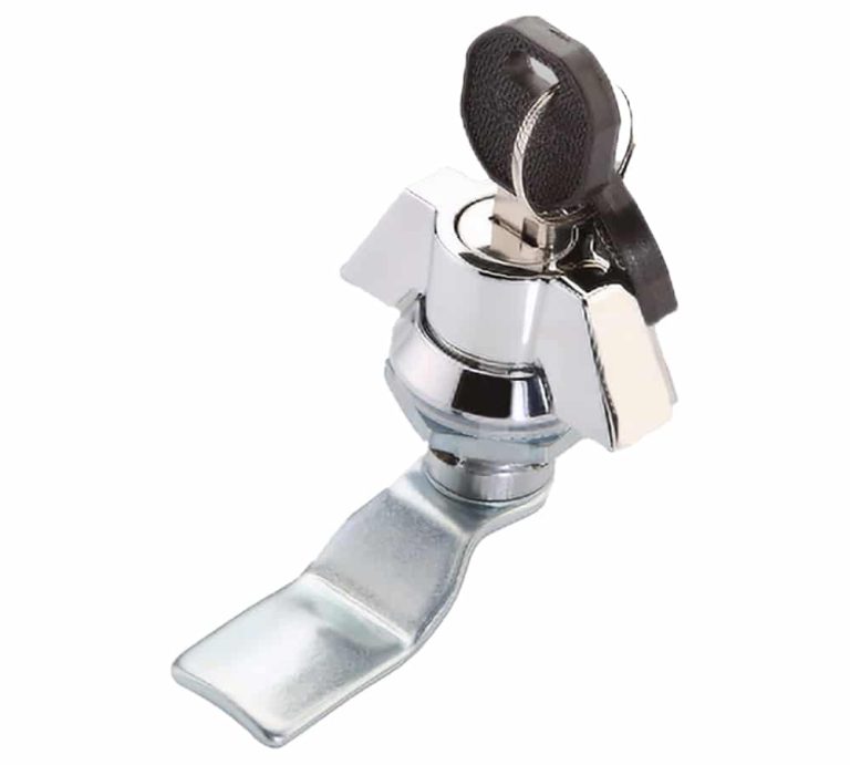 Incuietoare pentru vestiar cu cheie si limba curbata (Nr.06-07-Z)
