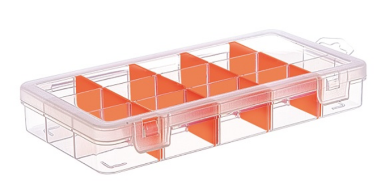 Cutie organizator suruburi transparenta Nr.15 (ASR-2094)