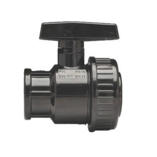 Robinet din plastic cu bila pentru teava picurare (1"X3/4-FI+FI)-Nr.5443