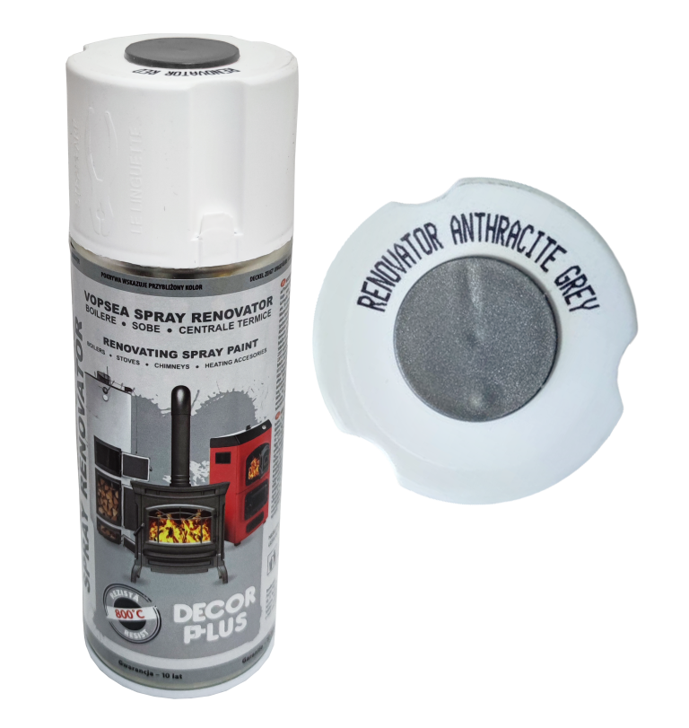 Spray pentru retus (boiler-centrala-soba) DECOR-ANTRACIT