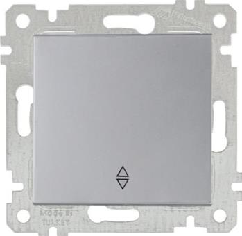 Intrerupator cap scara modular cromat (RITA)
