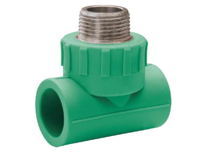 Teu pentru PPR verde (25MMx3/4Fe)