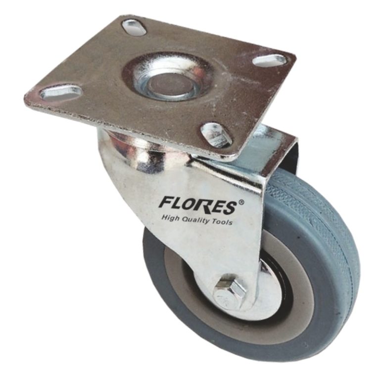 Roata pentru mobila gri cu rulment (2"x 50MM)-4 buc./set