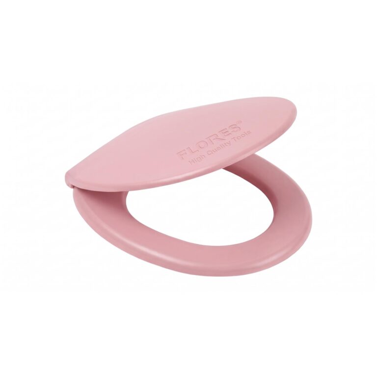 Capac pentru WC din plastic BOSSINI (roz)