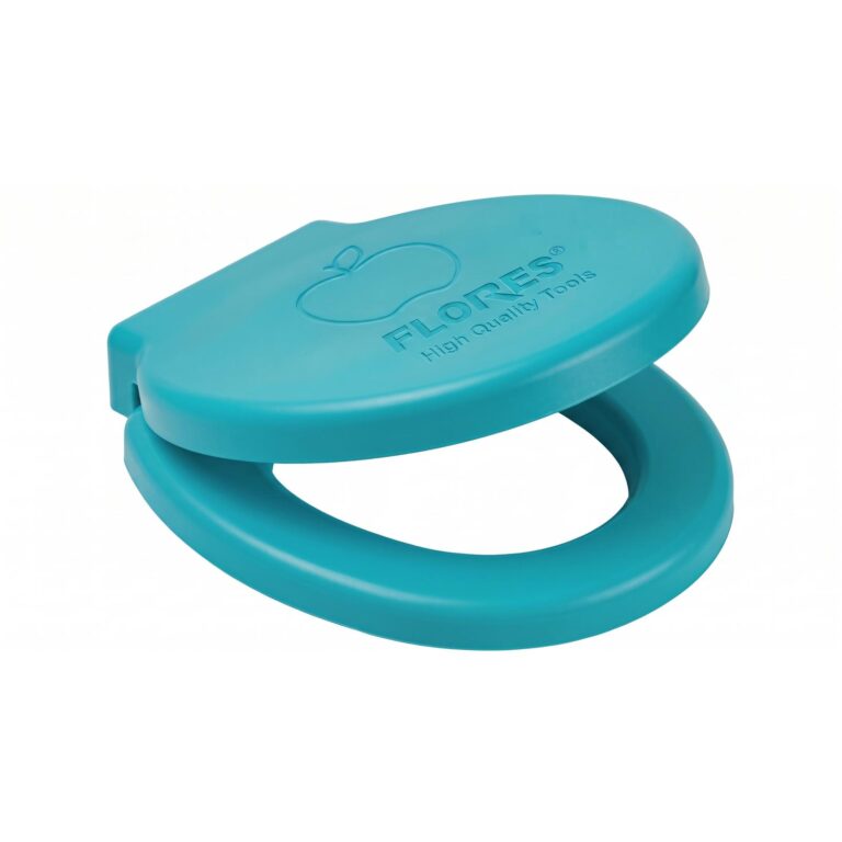 Capac pentru WC universal din plastic cu model mar (VERDE)