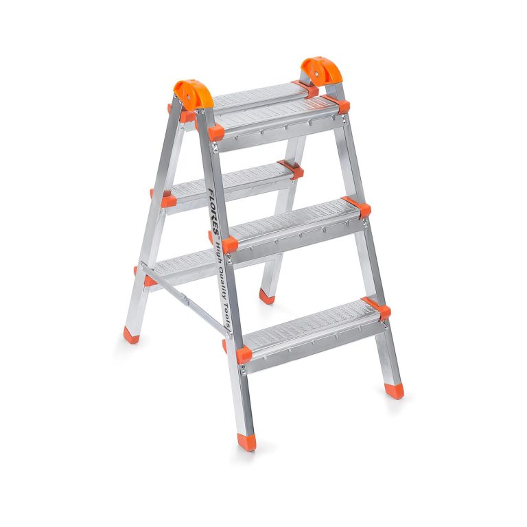 Scara dubla din metal (3 trepte+3 trepte)
