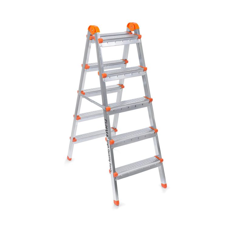 Scara dubla din metal (5 trepte+5 trepte)