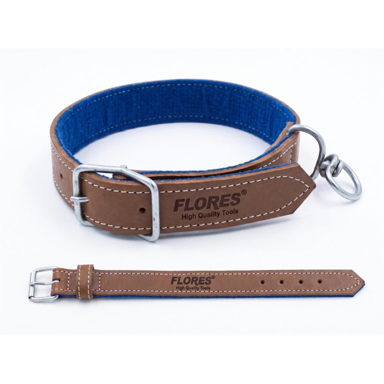 Curea pentru caine din piele+pasla (3.5CMx70CM Nr.1431)